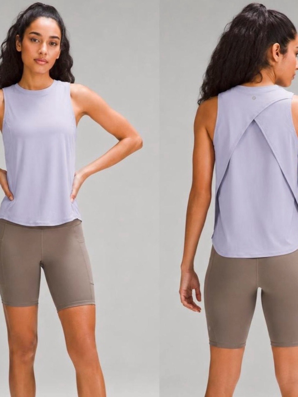lululemon athletica fold over running tank